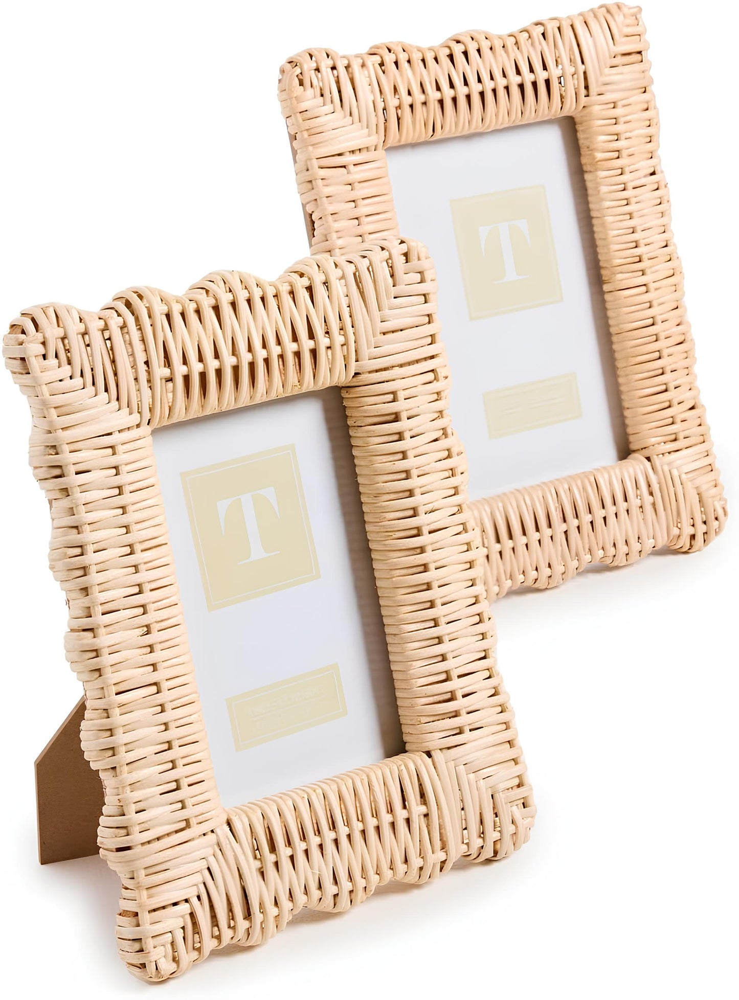 Rattan Photo Frame | Cane Photo Frame | Bamboo Photo Frame - Kashvi - Akway