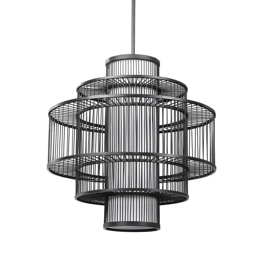 Bamboo Pendant Light for Living Room - Mahika by Akway
