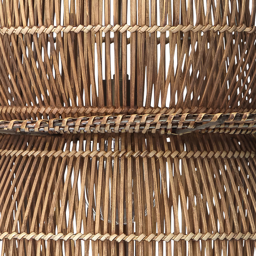 Wicker Pendant Light for Living Room - Riab by Akway