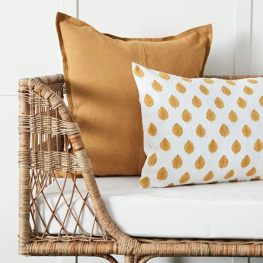 Cane Outdoor Sofa | Cane garden sofa - Shrishti - Akway