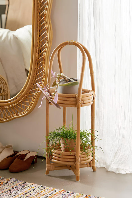 Rattan Plant Pots | Cane Flower Pots | Bamboo Planters - Kaia - Akway Uncategorized (Image 1)