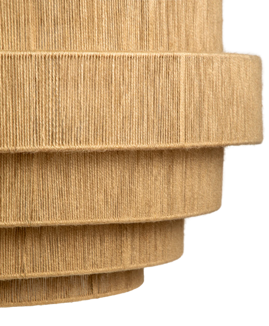 Bamboo Pendant Light for Living Room 30 Inch - Urvi by Akway