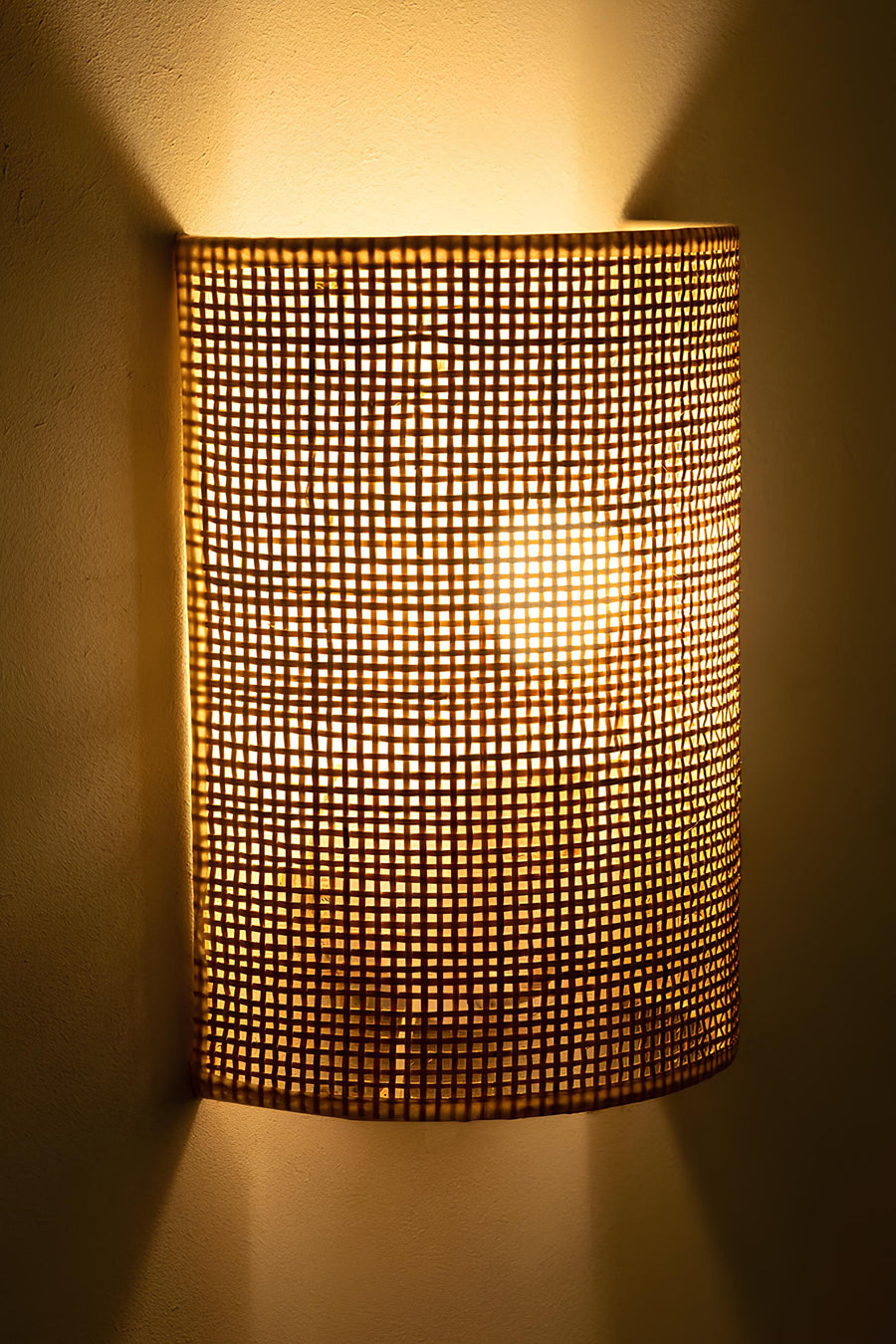 Bamboo Wall lamps For Living Room | Rattan Wall scones | Wicker Wall Lamps | Cane Wall Scones - Navya - Akway Lighting > Wall