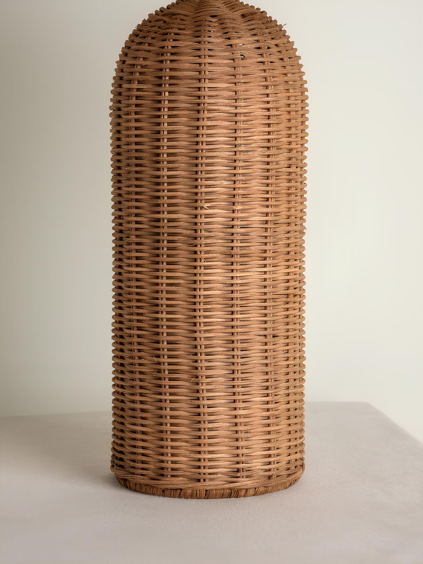 Rattan Table lamp for Living room | Bamboo Bedside table lamp | Cane Table lamp -Rebecca - Akway