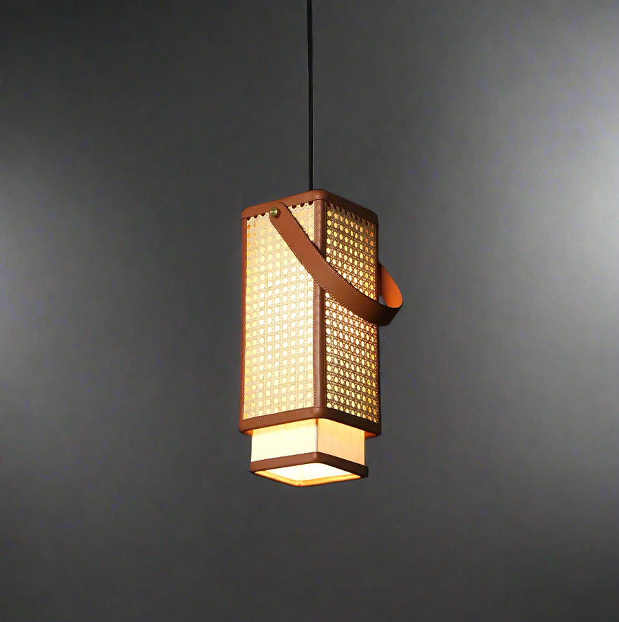 Rattan Pendant Light for Living Room - Aayu by Akway