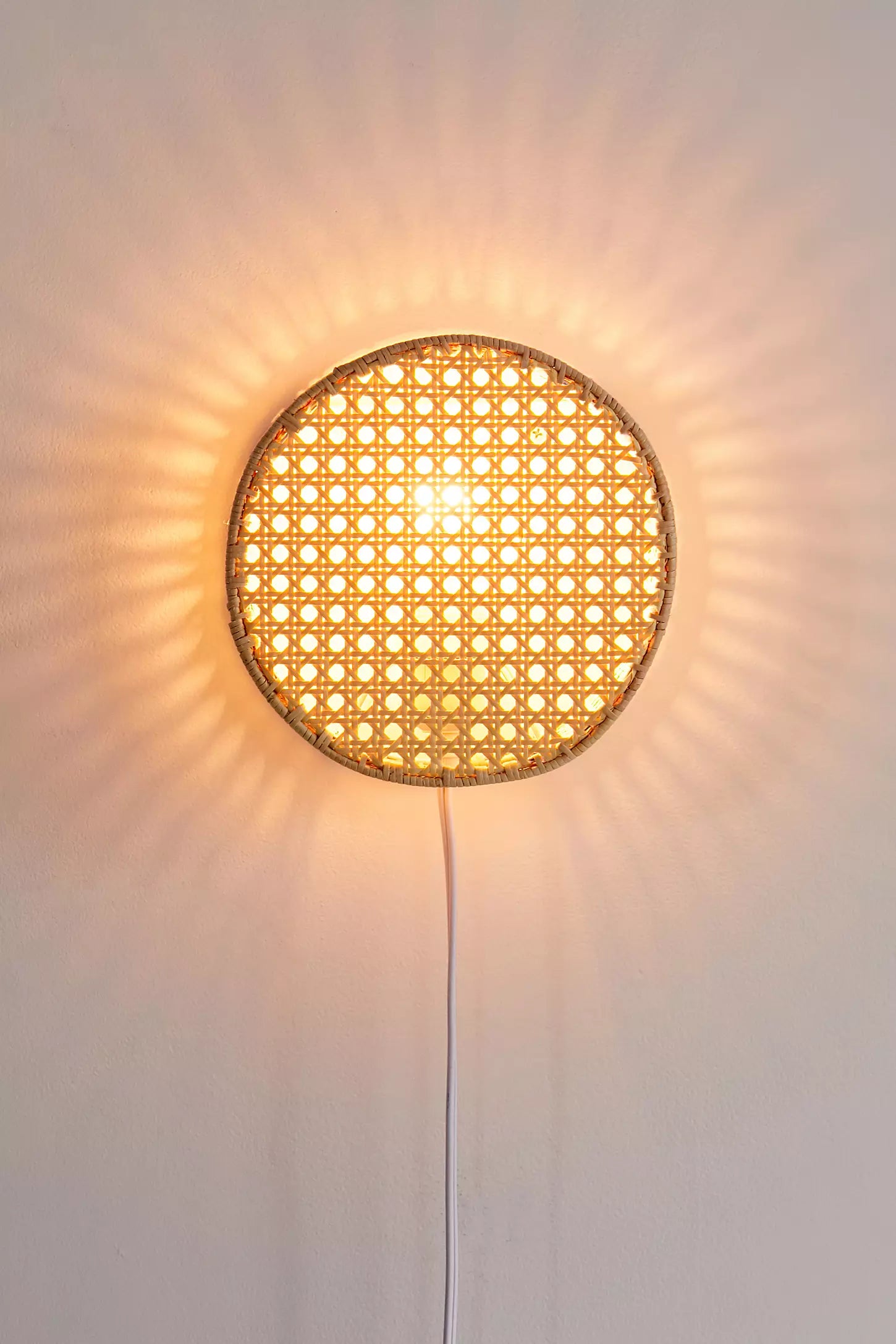 Bamboo Wall lamps For Living Room | Rattan Wall scones | Wicker Wall Lamps | Cane Wall Lamps - Adah - Akway Lighting > Wall L