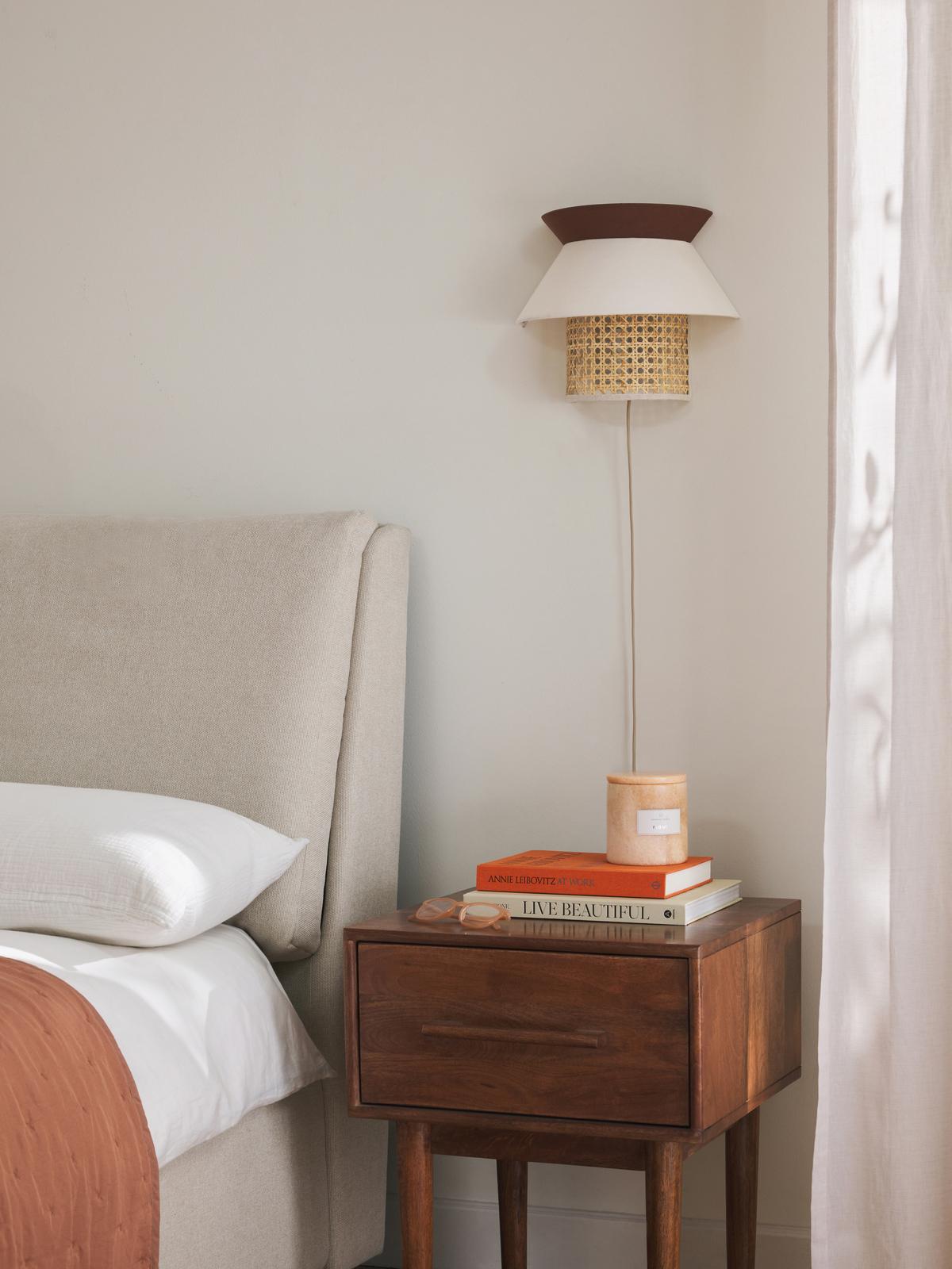 Bamboo Wall lamps For Living Room | Rattan Wall scones | Wicker Wall Lamps | Cane Wall Scones - Artha - Akway