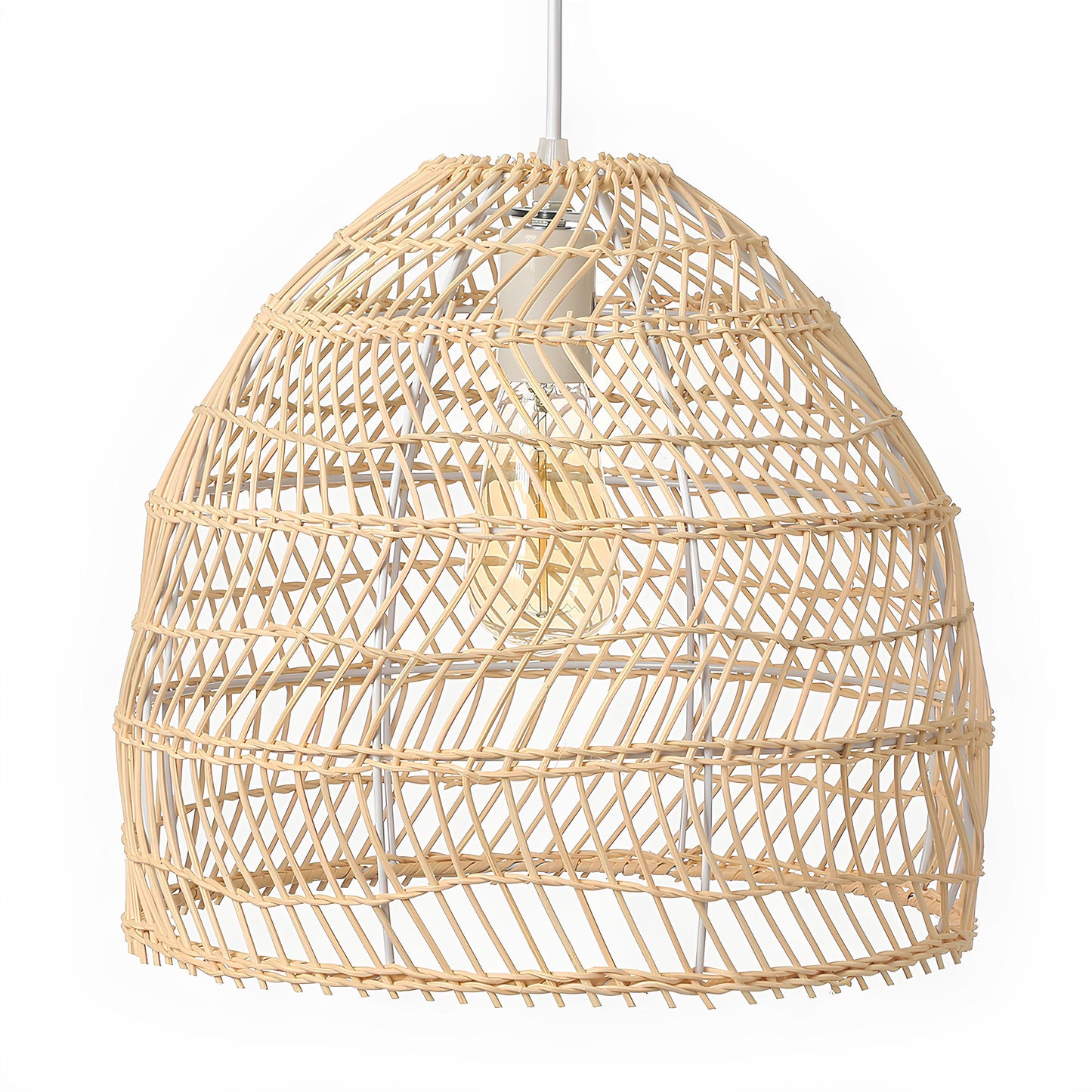 Bamboo Hanging lamp for Living Room | Rattan Pendant light | Cane ceiling light - Kevin - Akway Uncategorized (Image 3)