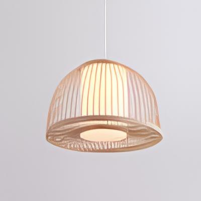 Rattan Hanging lamp for Living Room | Cane Pendant light | Wicker ceiling light - Ley