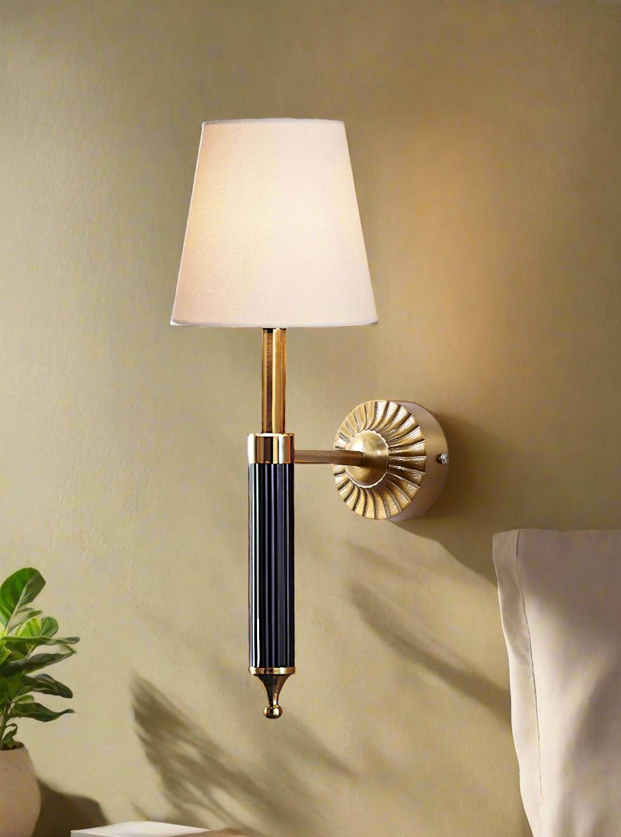 Modern Wall Lamp For Living Room | Art Deco Wall Sconce - Nitara - Akway Lighting > Wall Lamps & Sconces (Image 2)