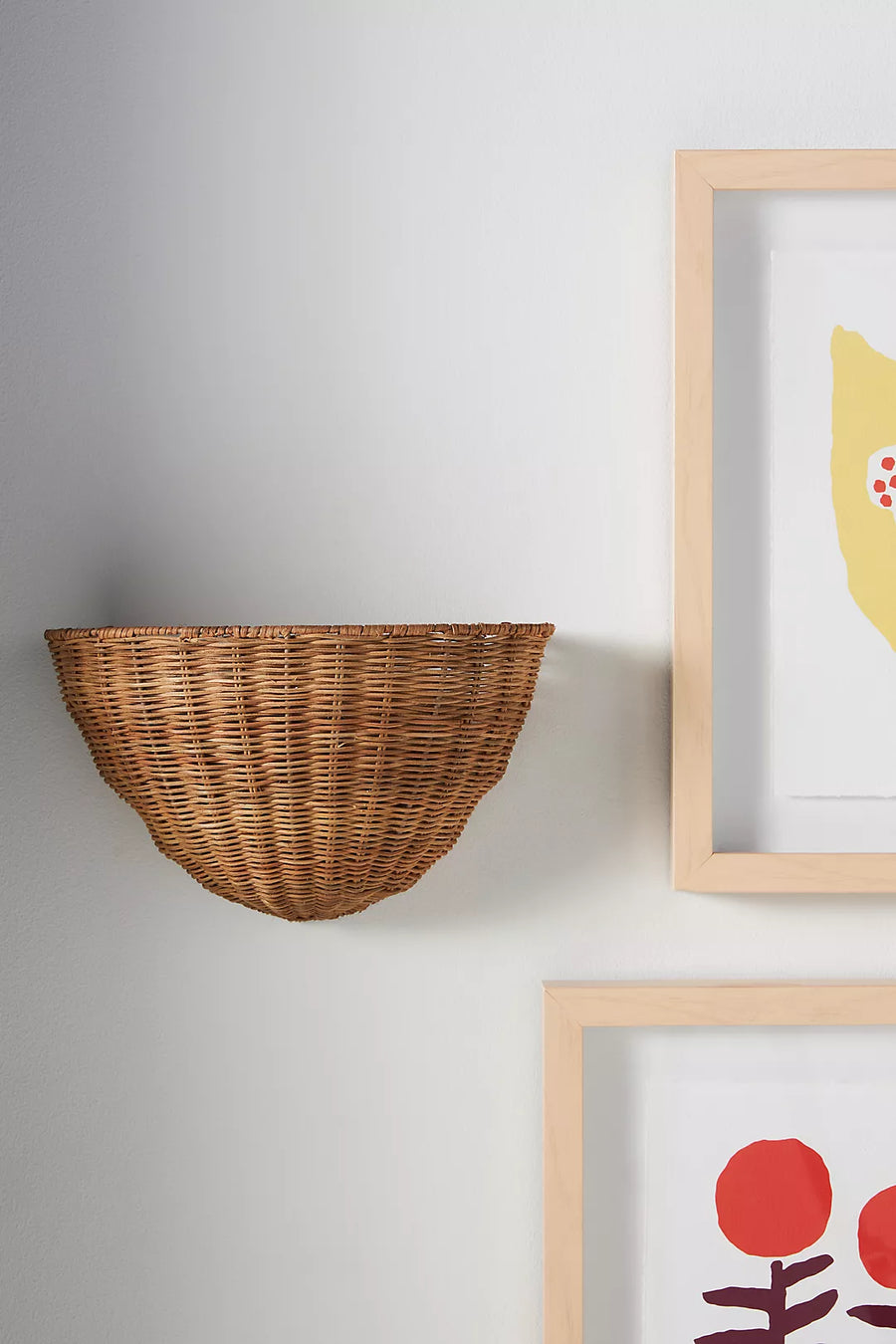 Bamboo Wall lamps For Living Room | Rattan Wall scones | Wicker Wall Lamps | Cane Wall Lamps - Anaisha - Akway Lighting > Wal
