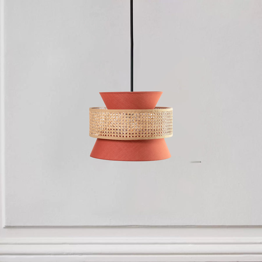 Rattan Pendant Light for Living Room - Hana by Akway