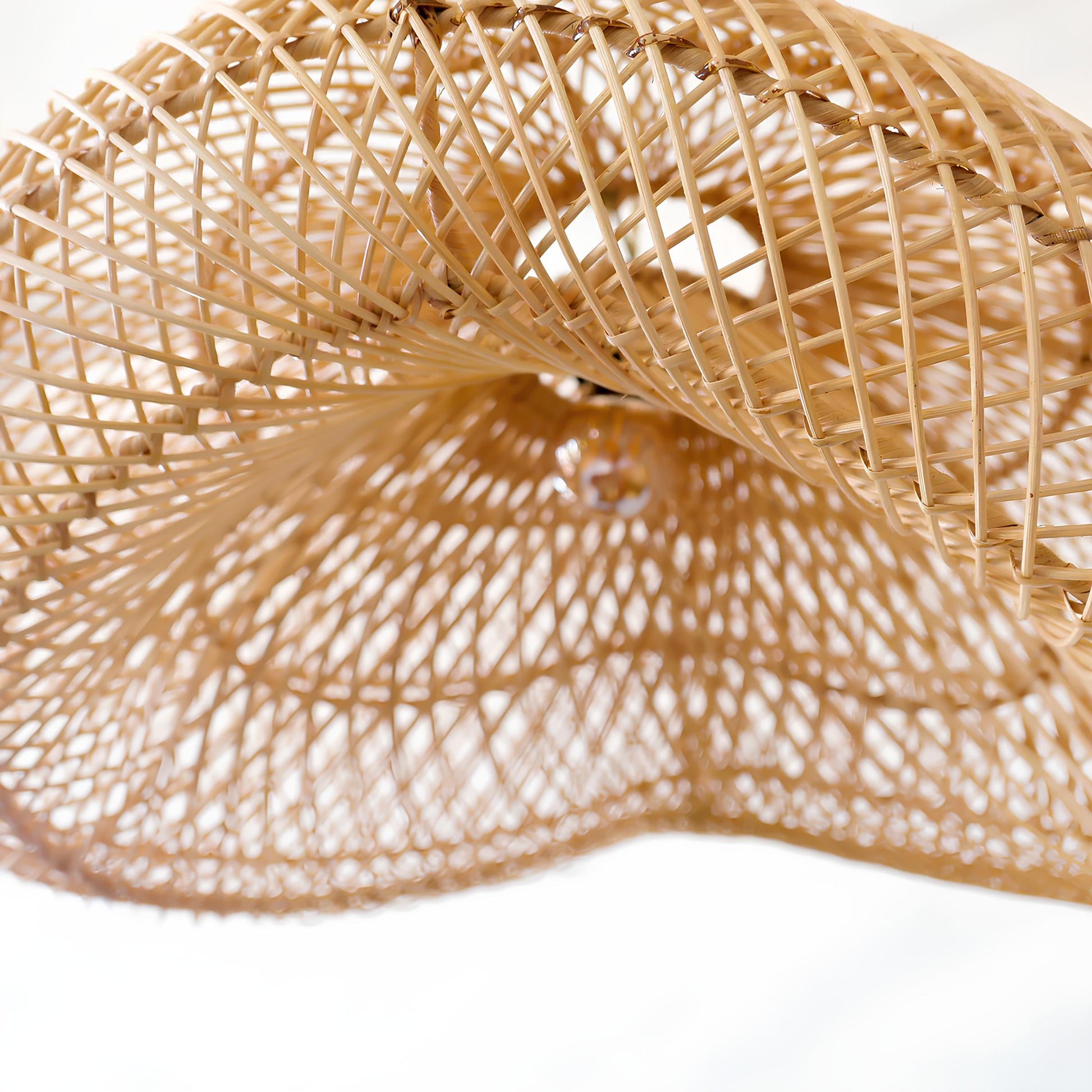 Bamboo Hanging lamp for Living Room | Rattan Pendant light | Cane ceiling light - Anang - Akway Uncategorized (Image 4)