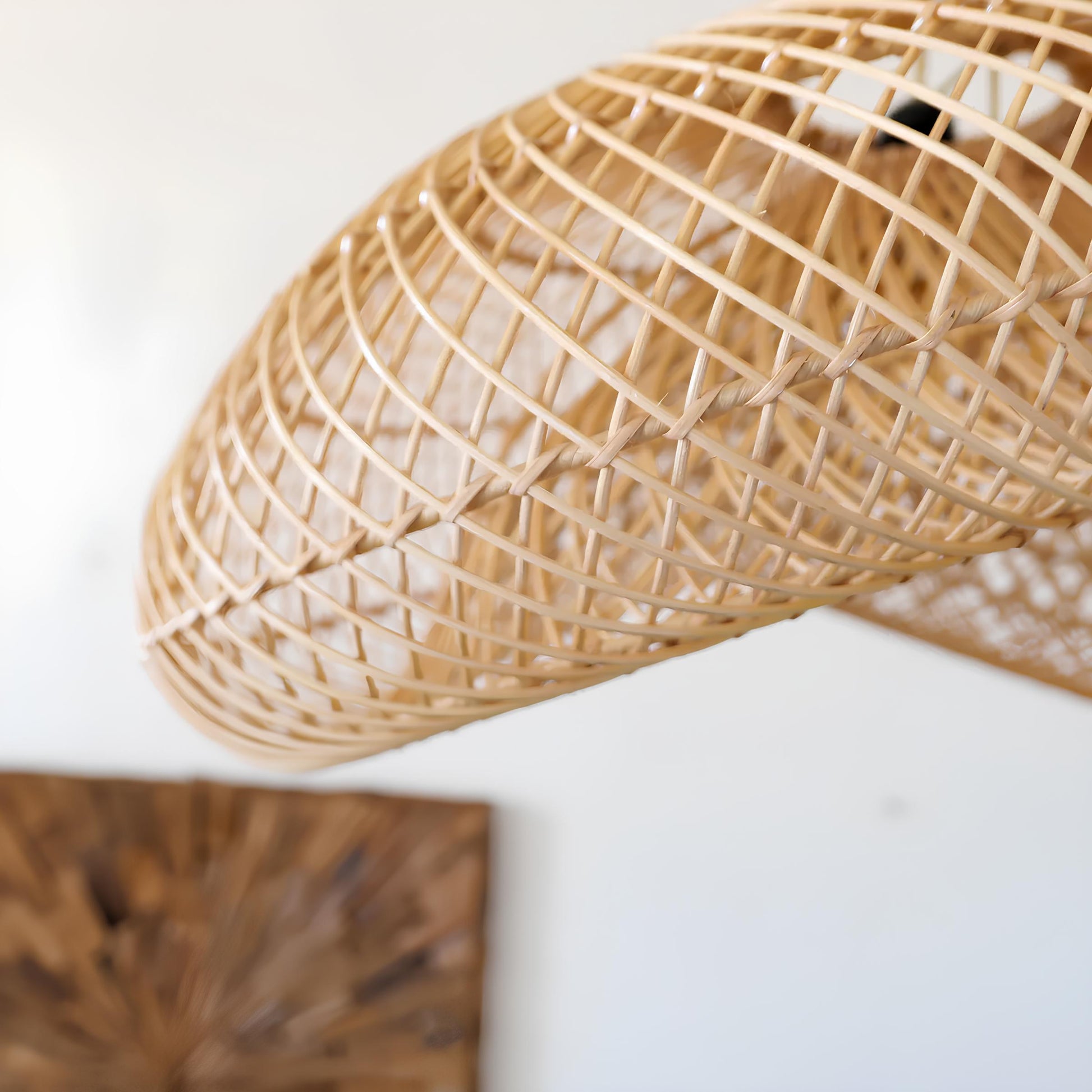 Bamboo Hanging lamp for Living Room | Rattan Pendant light | Cane ceiling light - Anang - Akway Uncategorized (Image 5)