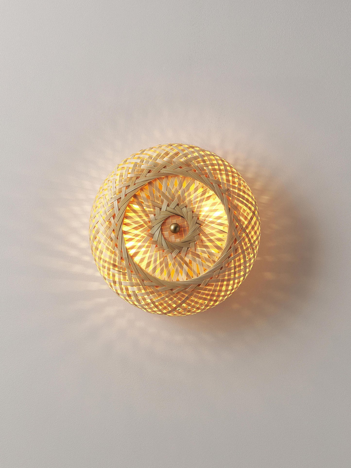 Bamboo Wall lamps For Living Room | Rattan Wall scones | Wicker Wall Lamps | Cane Wall Scones - Salena - Akway