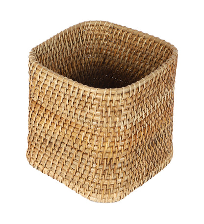 Rattan Planter | Cane Laundry Bin | Bamboo toy Storage - Navya - Akway
