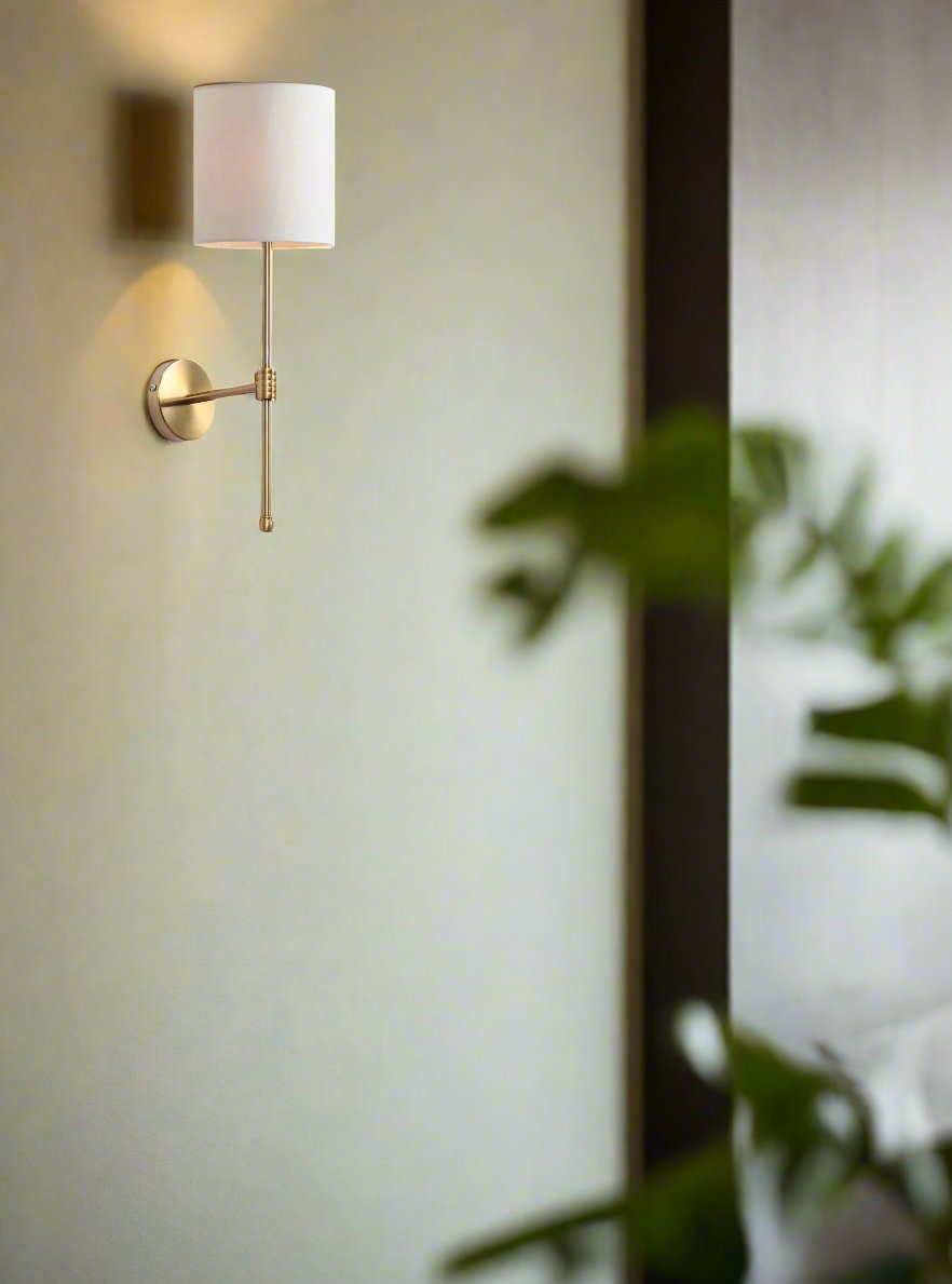 Modern Wall Light For Living Room | Decorative Wall Lamp - Naina - Akway Lighting > Wall Lamps & Sconces (Image 4)