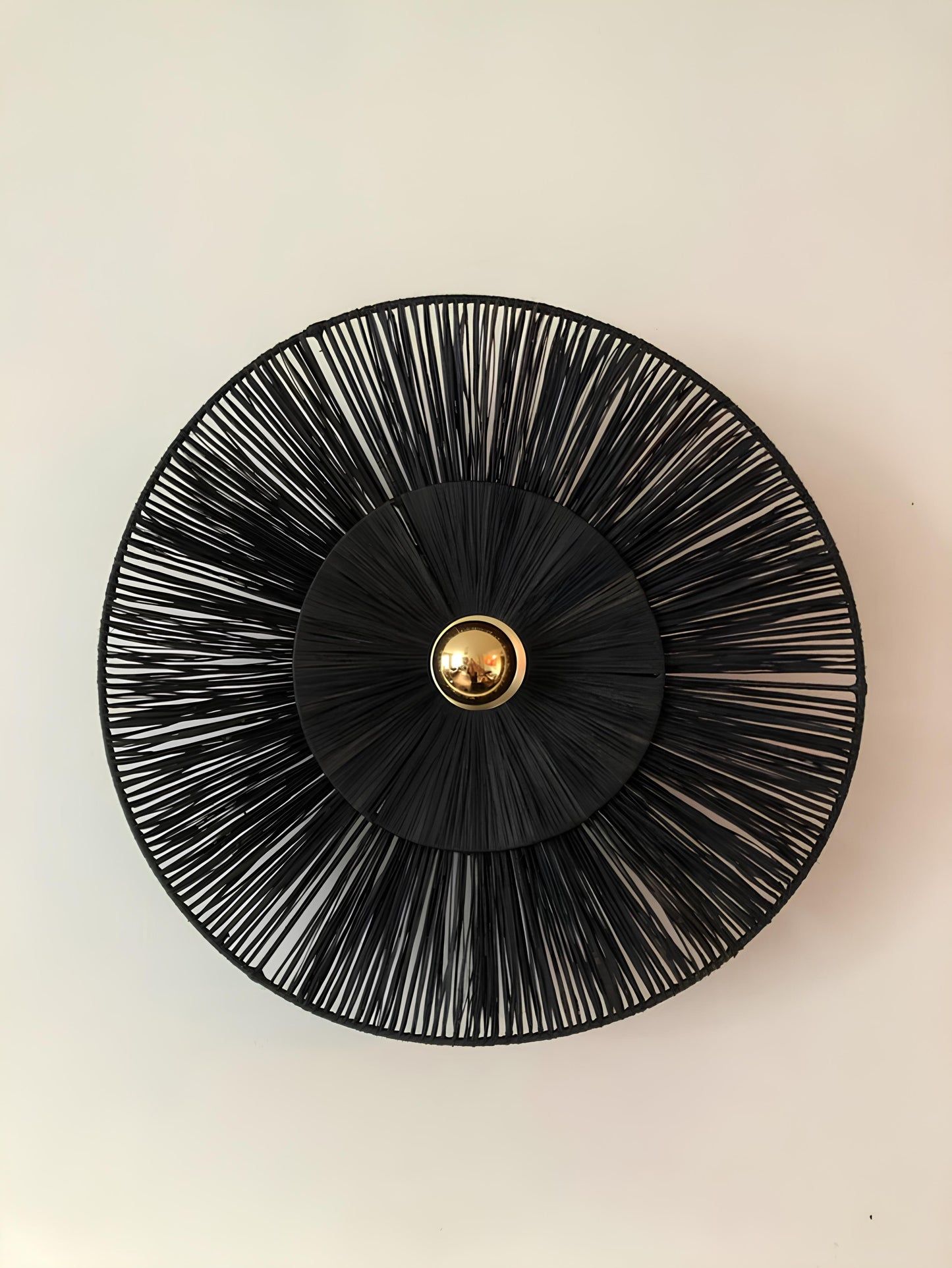 Bamboo Wall lamps For Living Room | Rattan Wall scones | Wicker Wall Lamps | Cane Wall Scones - Ishita - Akway Lighting > Wal