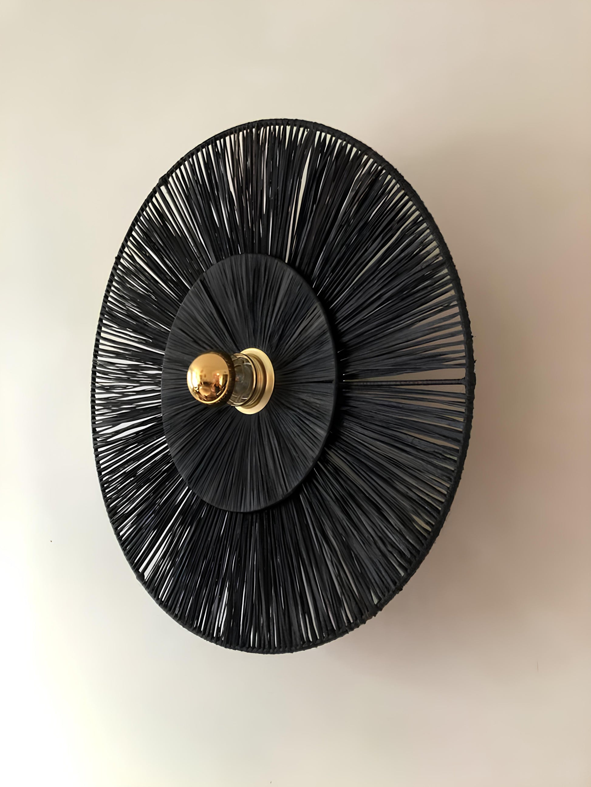 Bamboo Wall lamps For Living Room | Rattan Wall scones | Wicker Wall Lamps | Cane Wall Scones - Ishita - Akway Lighting > Wal