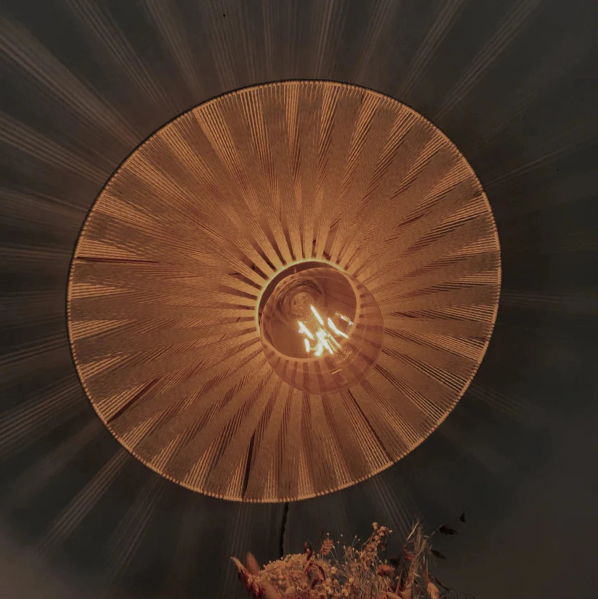 Bamboo Wall lamps For Living Room | Rattan Wall scones | Wicker Wall Lamps | Cane Wall Scones - Dasya - Akway Lighting > Wall
