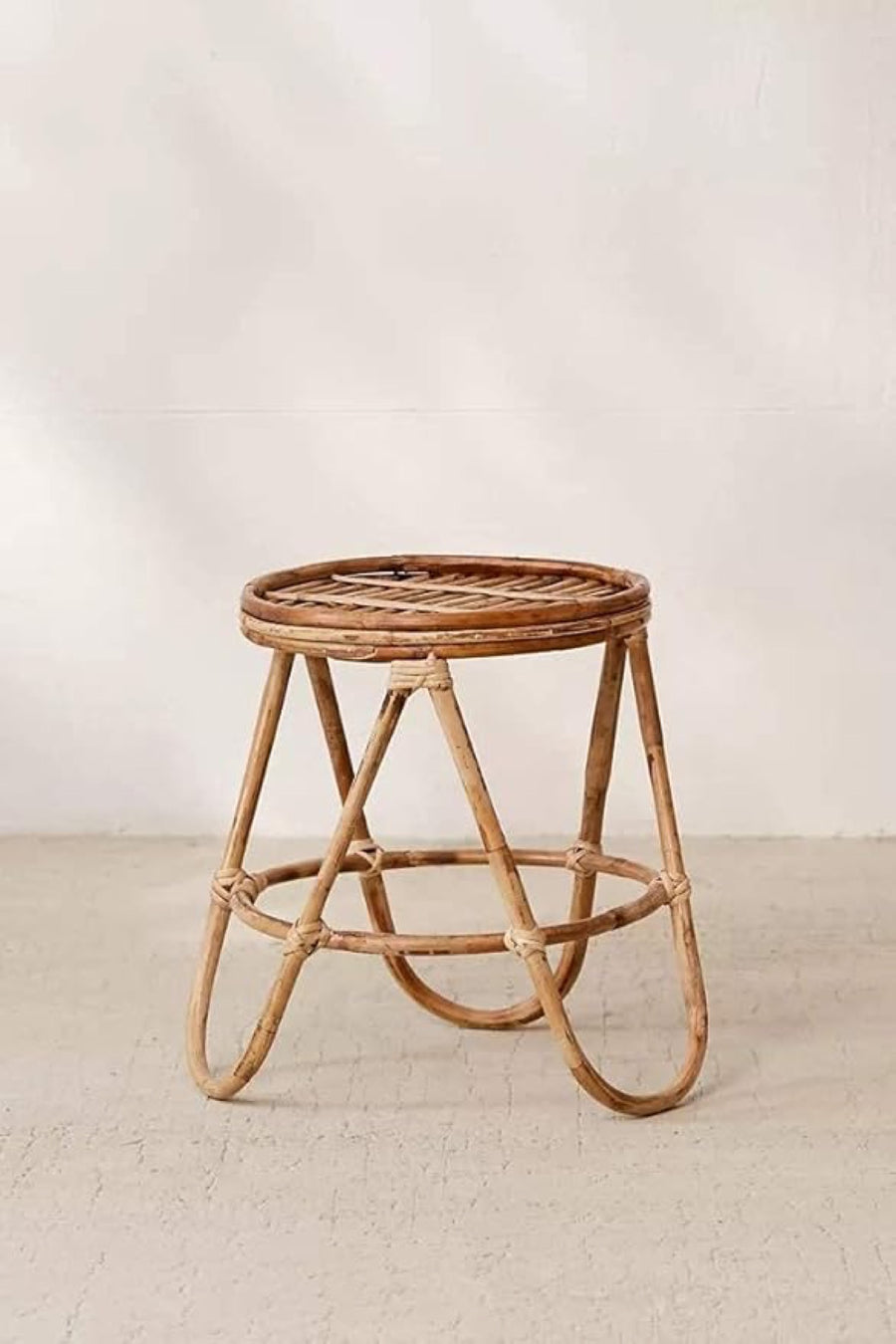Handcrafted Rattan Planter Stand with Ceramic Pot – Boho & Cozy Home Décor - REVARY - Image 4