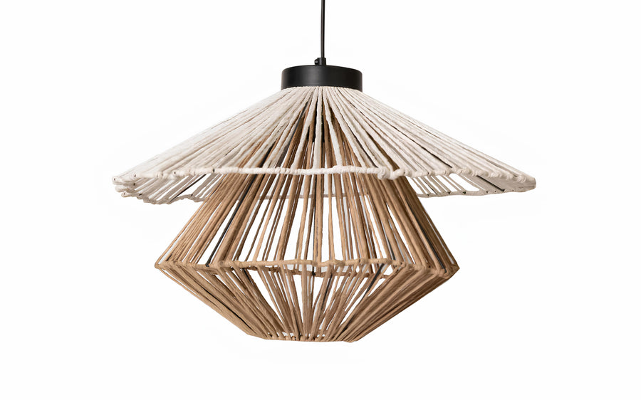 Bamboo Pendant Light for Living Room - Alka by Akway