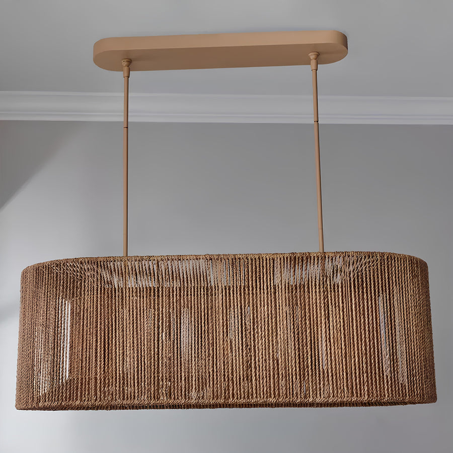 Wicker Pendant Light for Living Room - Saud by Akway