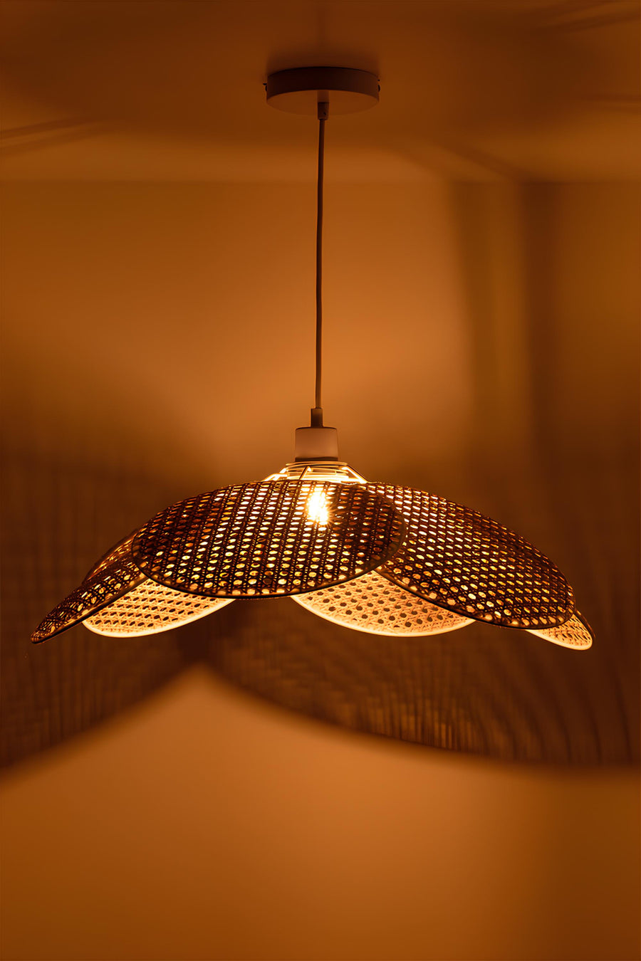 Bamboo Pendant Light for Living Room - Asmee by Akway