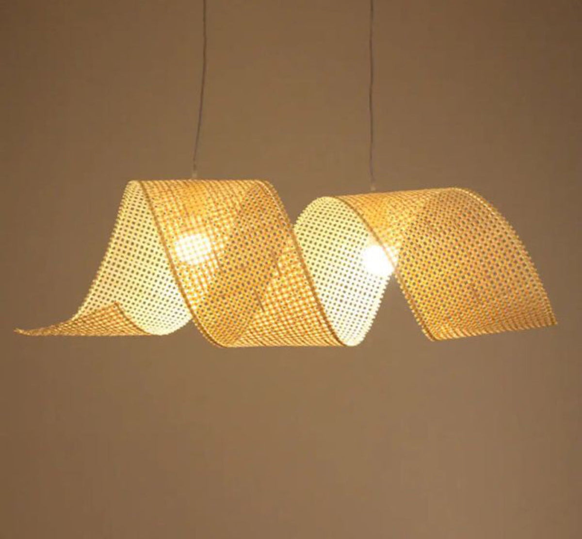 Wicker Pendant Light for Living Room - Sujal by Akway