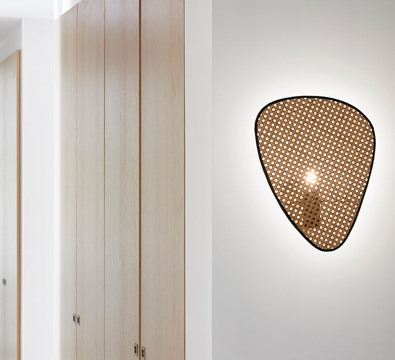 Bamboo Wall lamps For Living Room | Rattan Wall scones | Wicker Wall Lamps | Cane Wall Scones - Jash - Akway Lighting > Wall