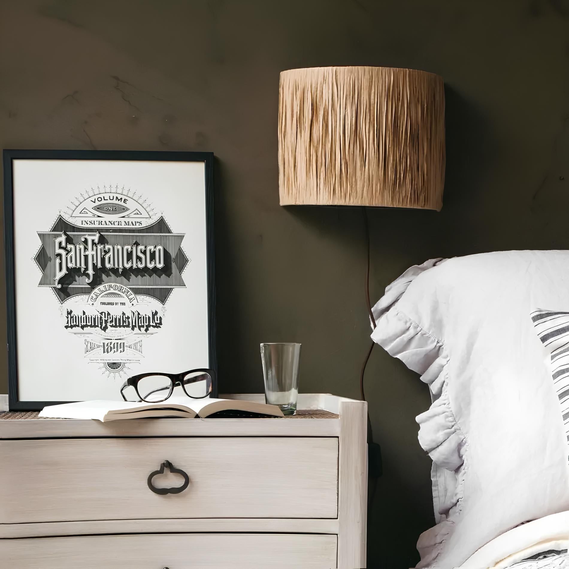 Bamboo Wall lamps For Living Room | Rattan Wall scones | Wicker Wall Lamps | Cane Wall Scones - Kaia - Akway Lighting > Wall