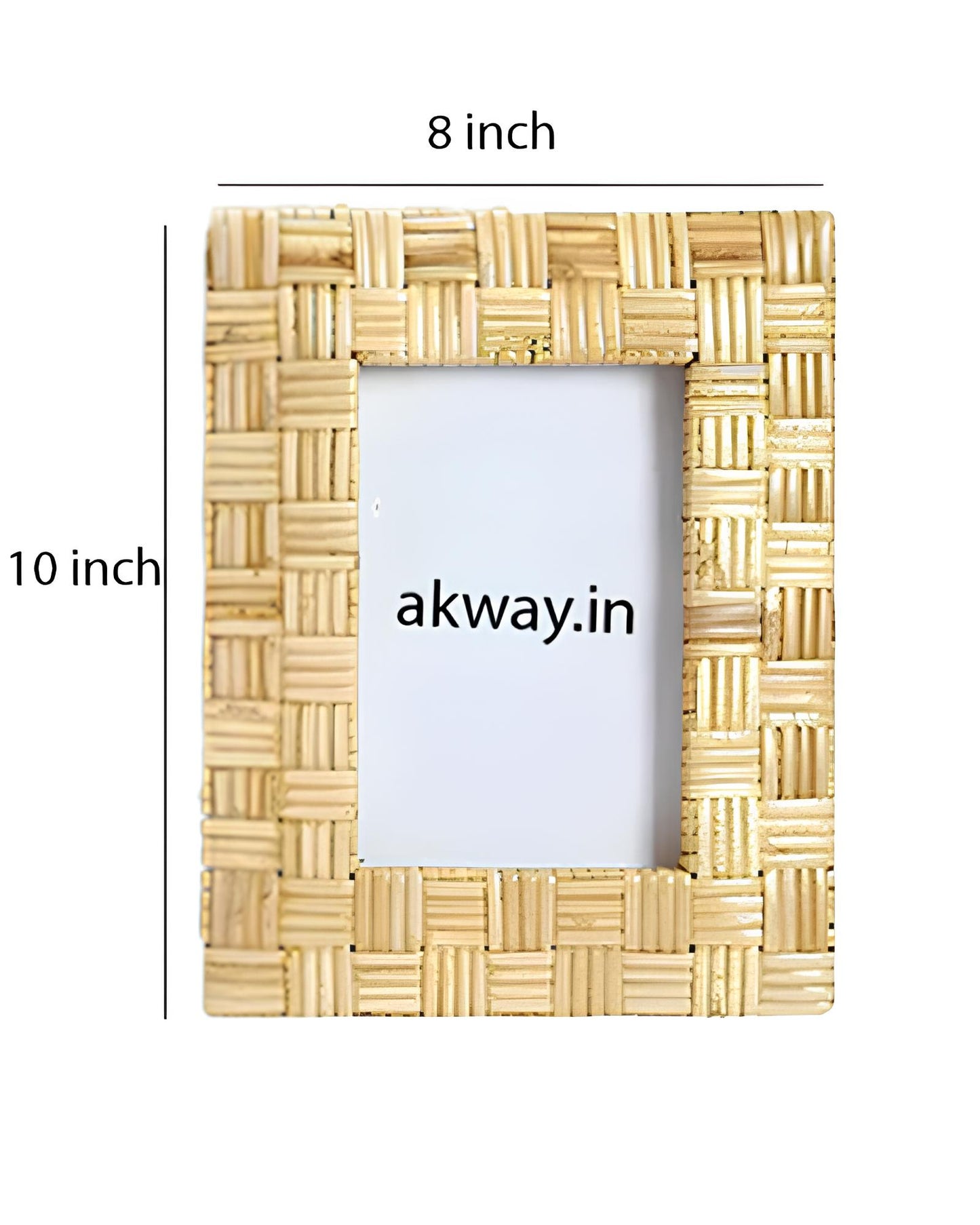 Rattan Photo Frame | Cane Photo Frame | Bamboo Photo Frame - Ananya