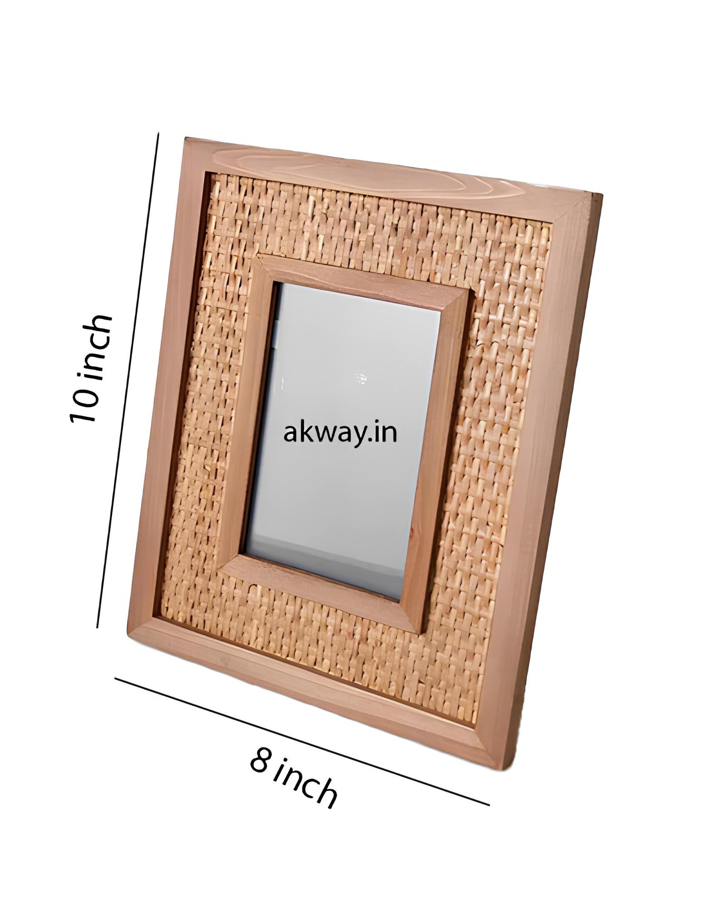 Rattan Photo Frame | Cane Photo Frame | Bamboo Photo Frame - Asmee