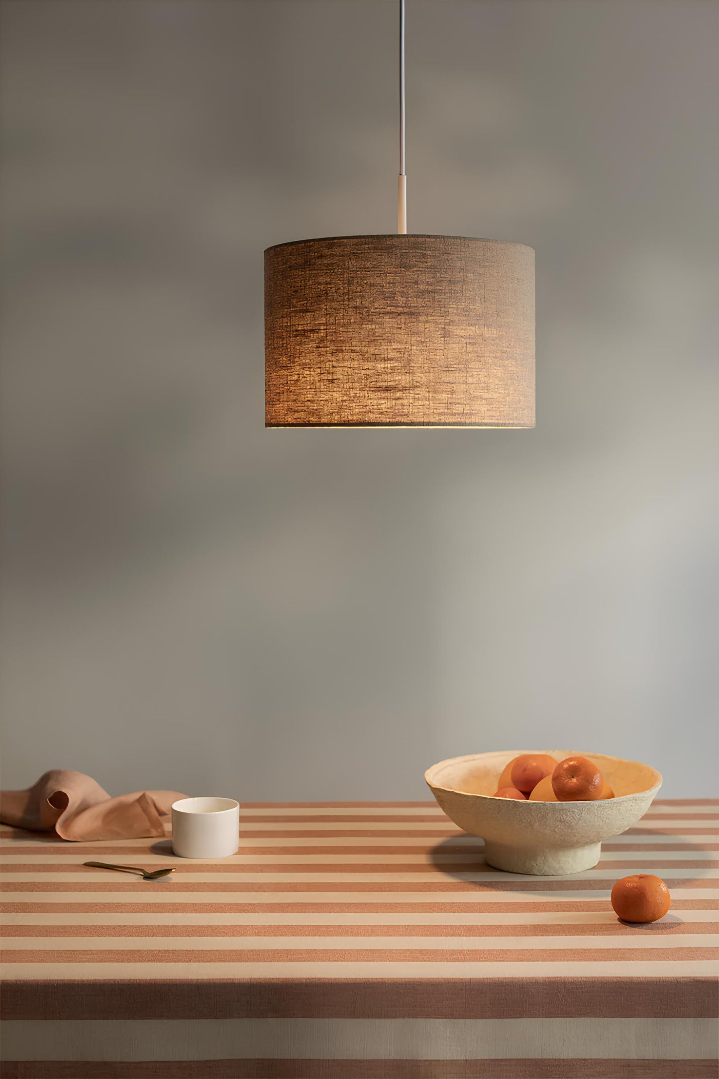 Hanging Lamp for Living Room | Pendant light for Home  | Cane Hanging light - Larisa - Akway