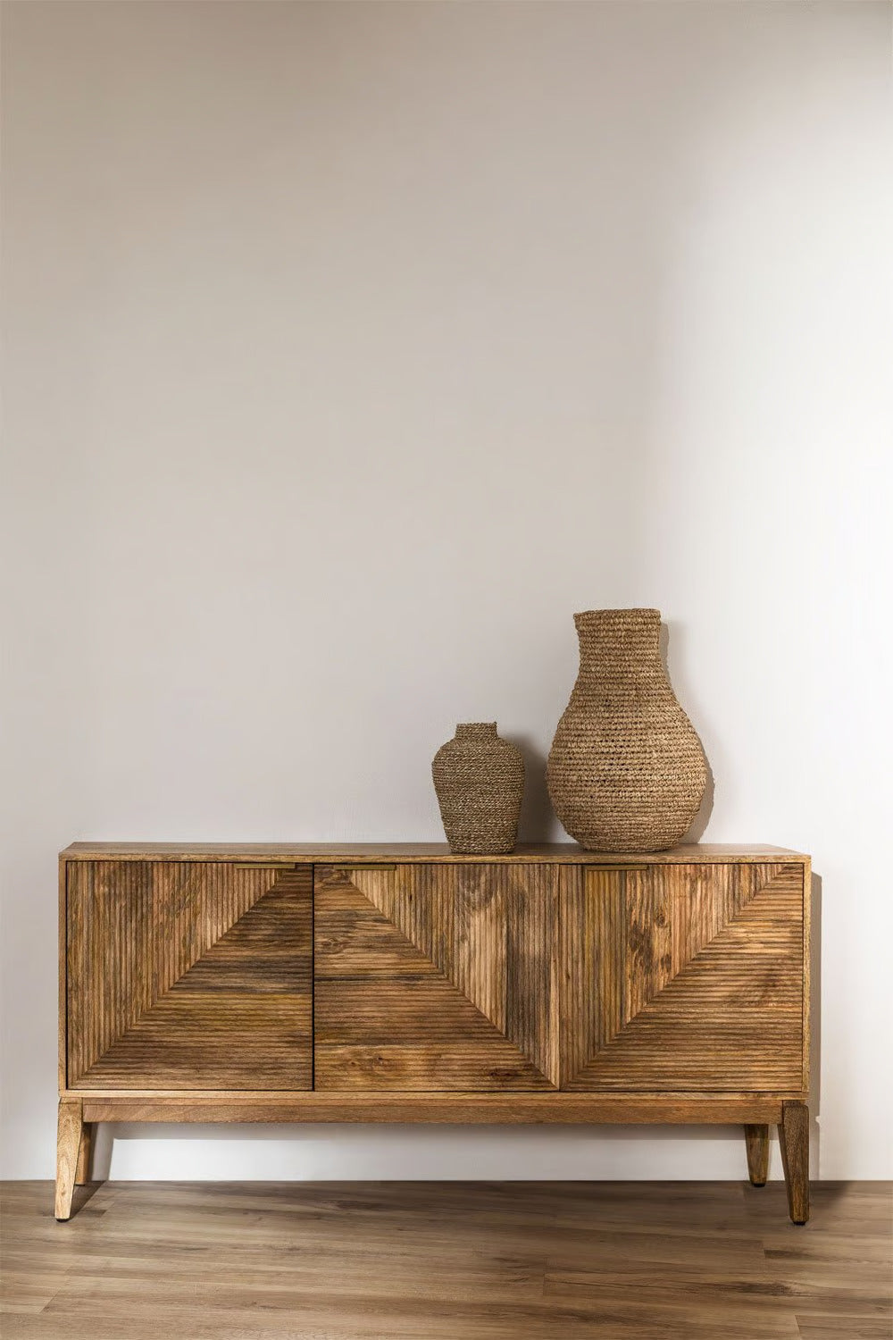 Design mango wood sideboard | Mango Wood Cabinet -Nova - Akway Furniture > Sideboards (Image 1)
