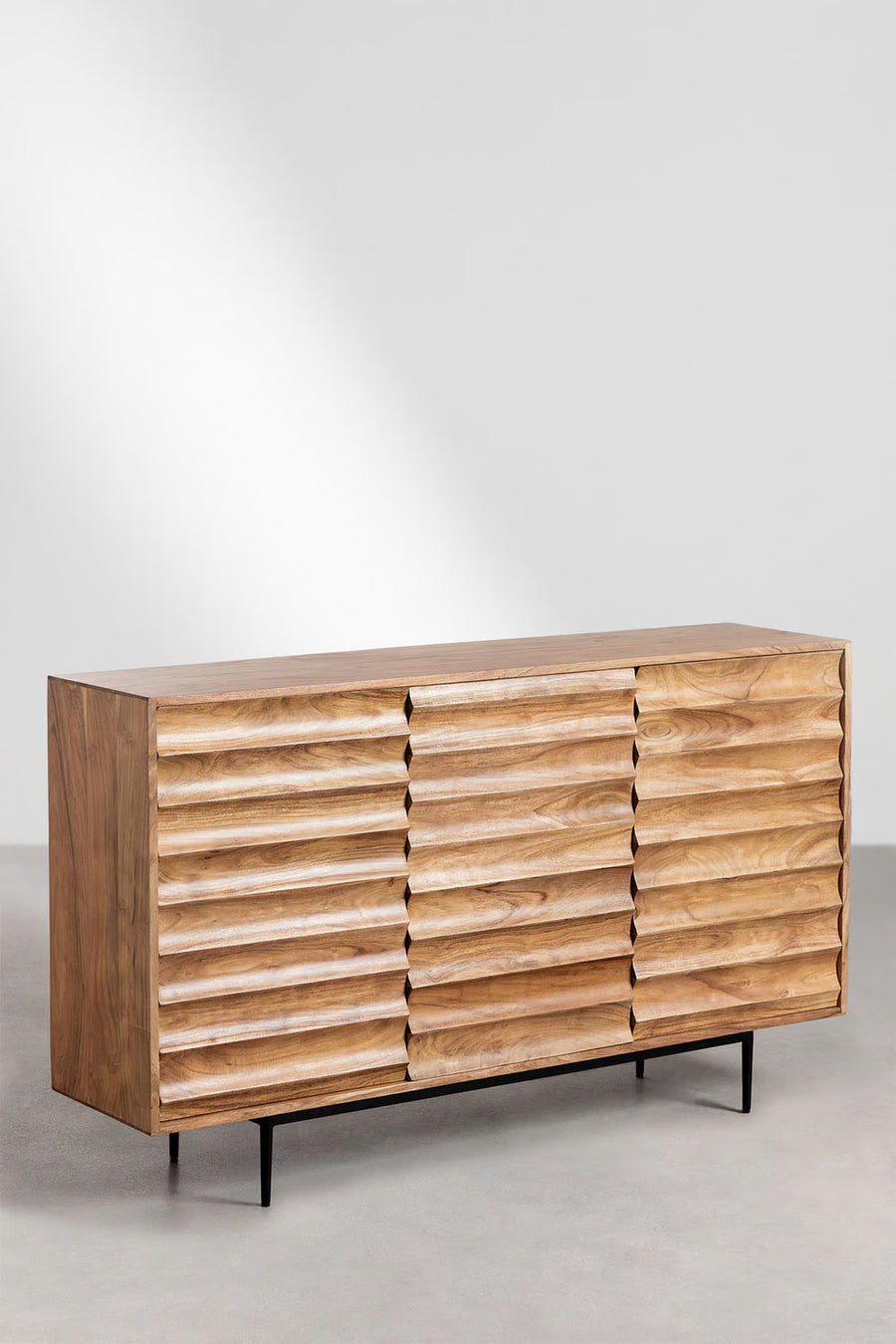 Mango Wood Sideboard | Mango Wood Cabinet -Noah - Akway