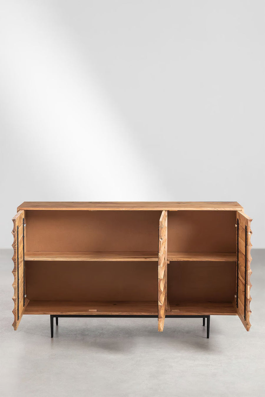 Mango Wood Sideboard | Mango Wood Cabinet -Noah - Akway