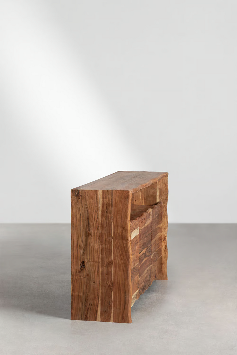 Mango Wood Sideboard | Wooden Cabinet -Aamani - Akway Furniture > Sideboards (Image 3)