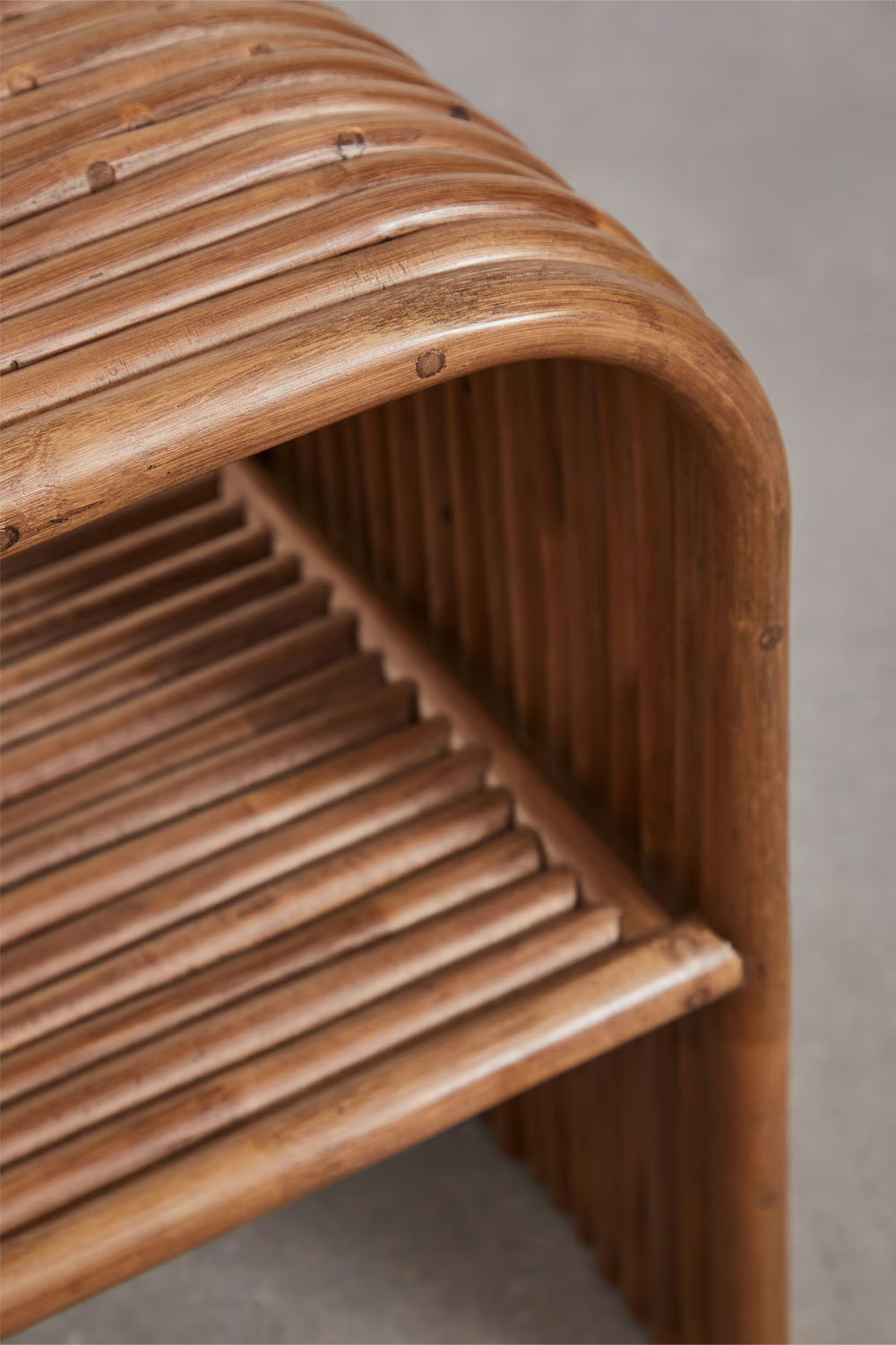 Rattan Nightstand Bedside Table | Rattan Bedside Table - Advika - Akway Furniture > Bedside Tables (Image 3)