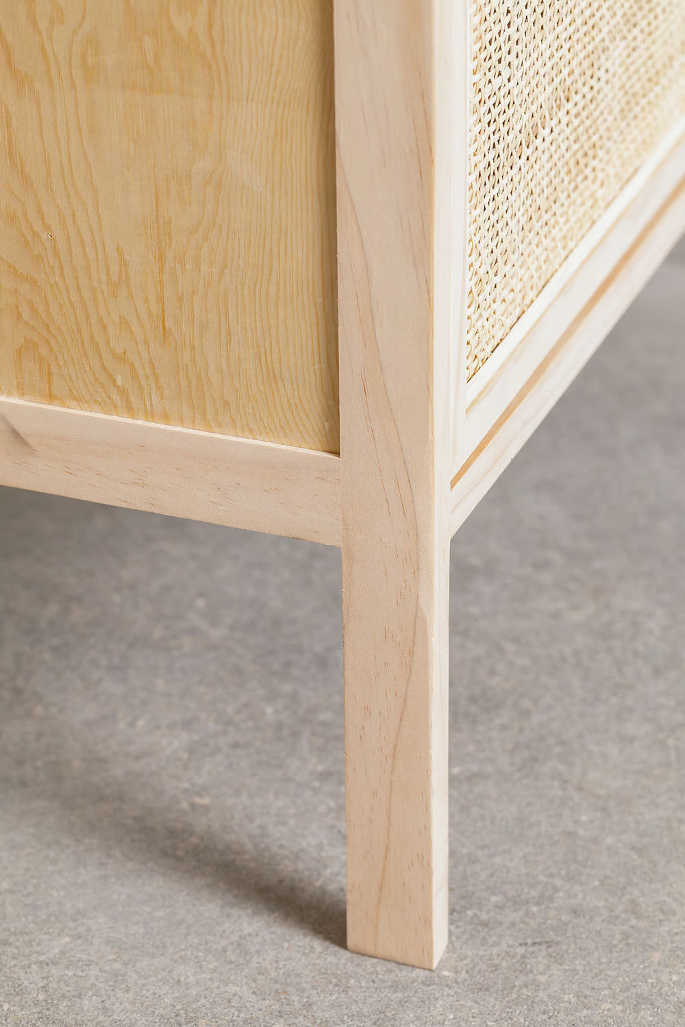 Rattan Bedside Table | Wooden Bedside Table - Bobbie - Akway Furniture > Bedside Tables (Image 5)