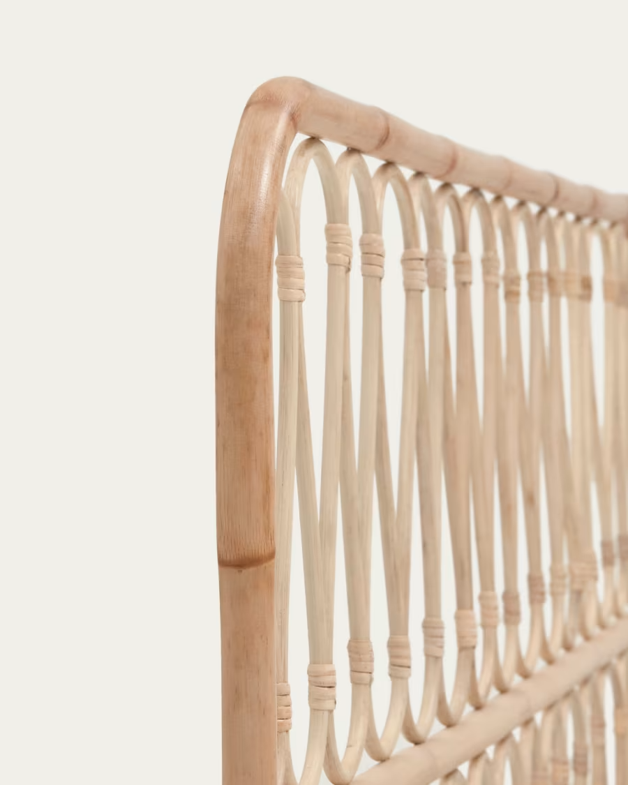 Rattan Headboard For Bed | Cane Headboard | Wicker Headboard - Kiera - Image 2