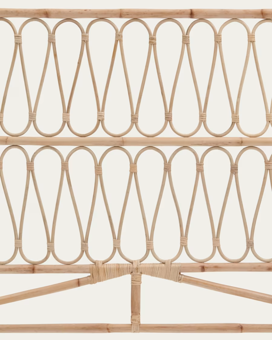 Rattan Headboard For Bed | Cane Headboard | Wicker Headboard - Kiera - Image 3