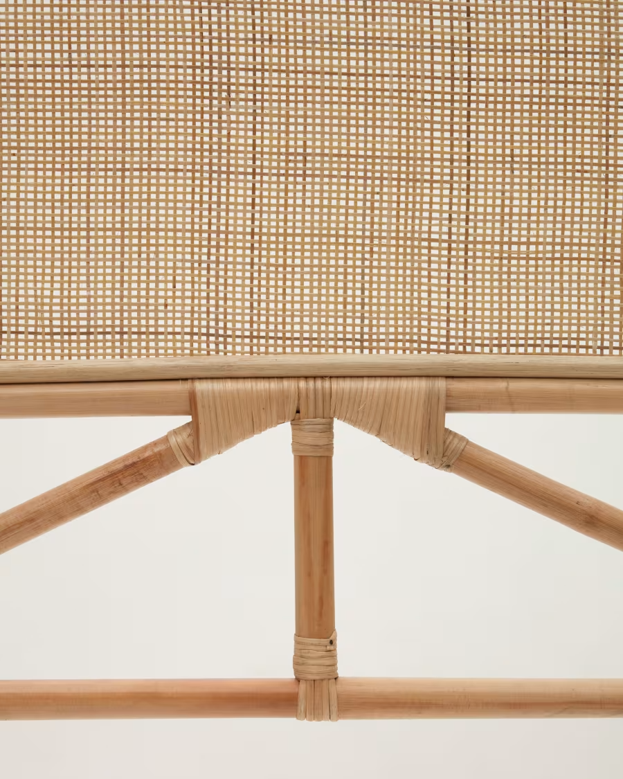 Rattan Headboard For Kids Bed | Cane Headboard | Wicker Headboard - Petra - Akway Bedroom > Beds & Bed Frames (Image 3)