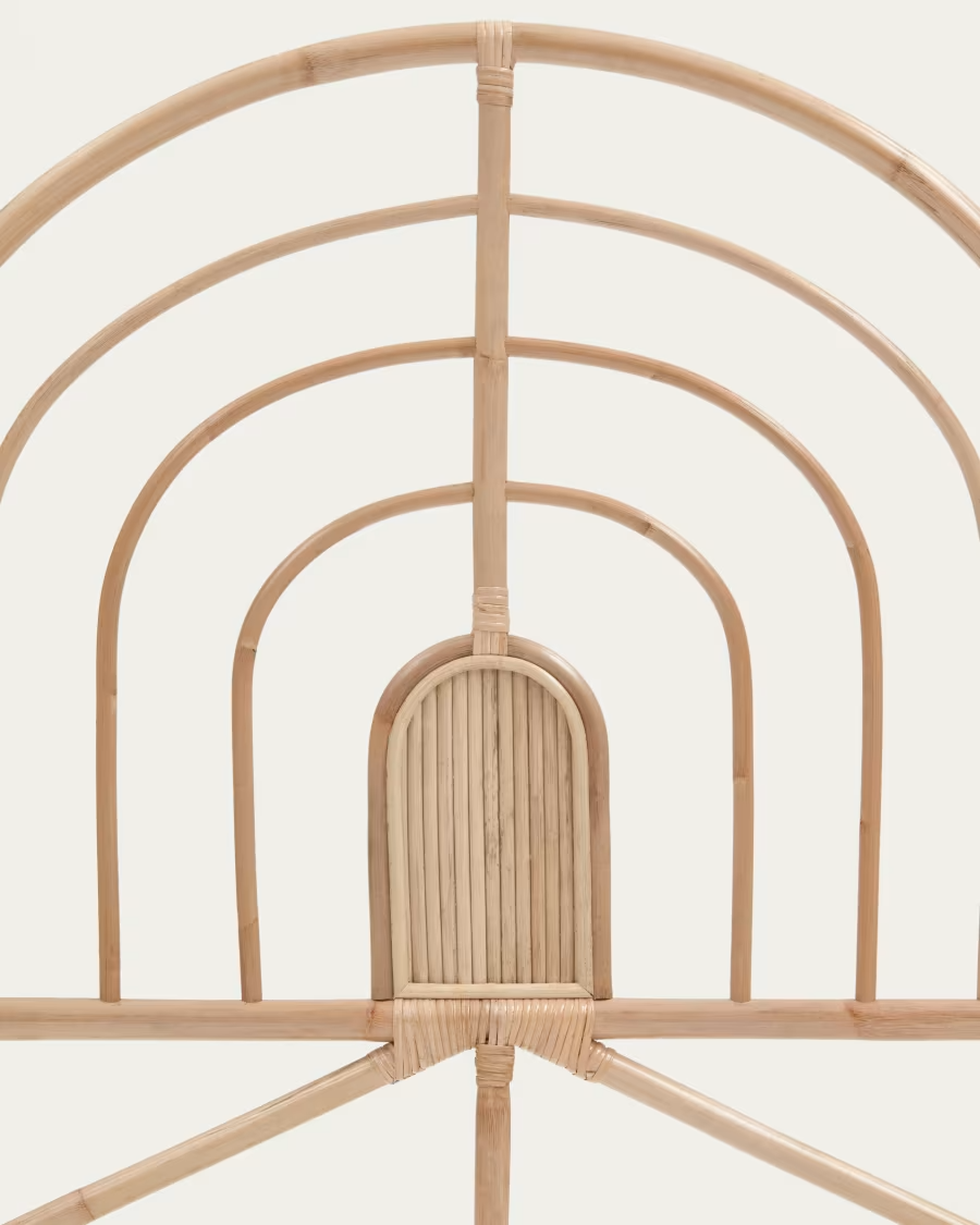 Rattan Headboard For Kids Bed | Cane Headboard | Wicker Headboard - Dityaa - Akway Bedroom > Beds & Bed Frames (Image 5)