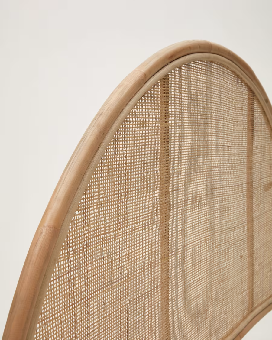Rattan Headboard For Bed | Cane Headboard | Wicker Headboard - Samaira - Akway Bedroom > Beds & Bed Frames (Image 2)