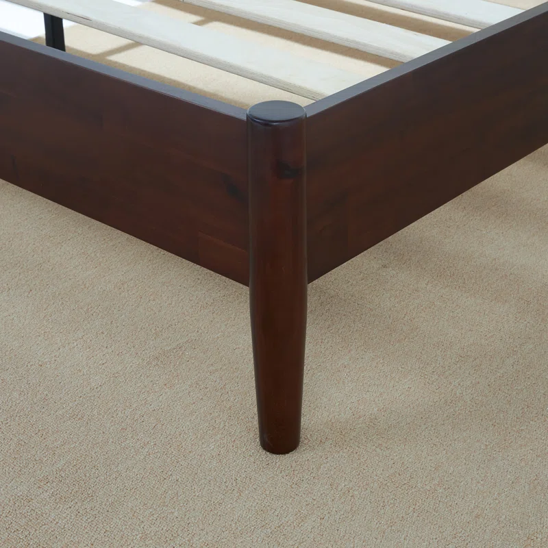 Solid Wood Rattan Bed For Bedroom | Cane Bed For Home -Amara - Akway Bedroom > Beds & Bed Frames (Image 3)
