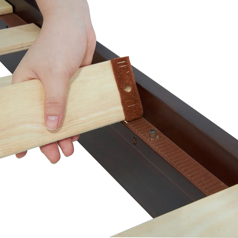 Solid Wood Rattan Bed For Bedroom | Cane Bed For Home -Amara - Akway Bedroom > Beds & Bed Frames (Image 5)