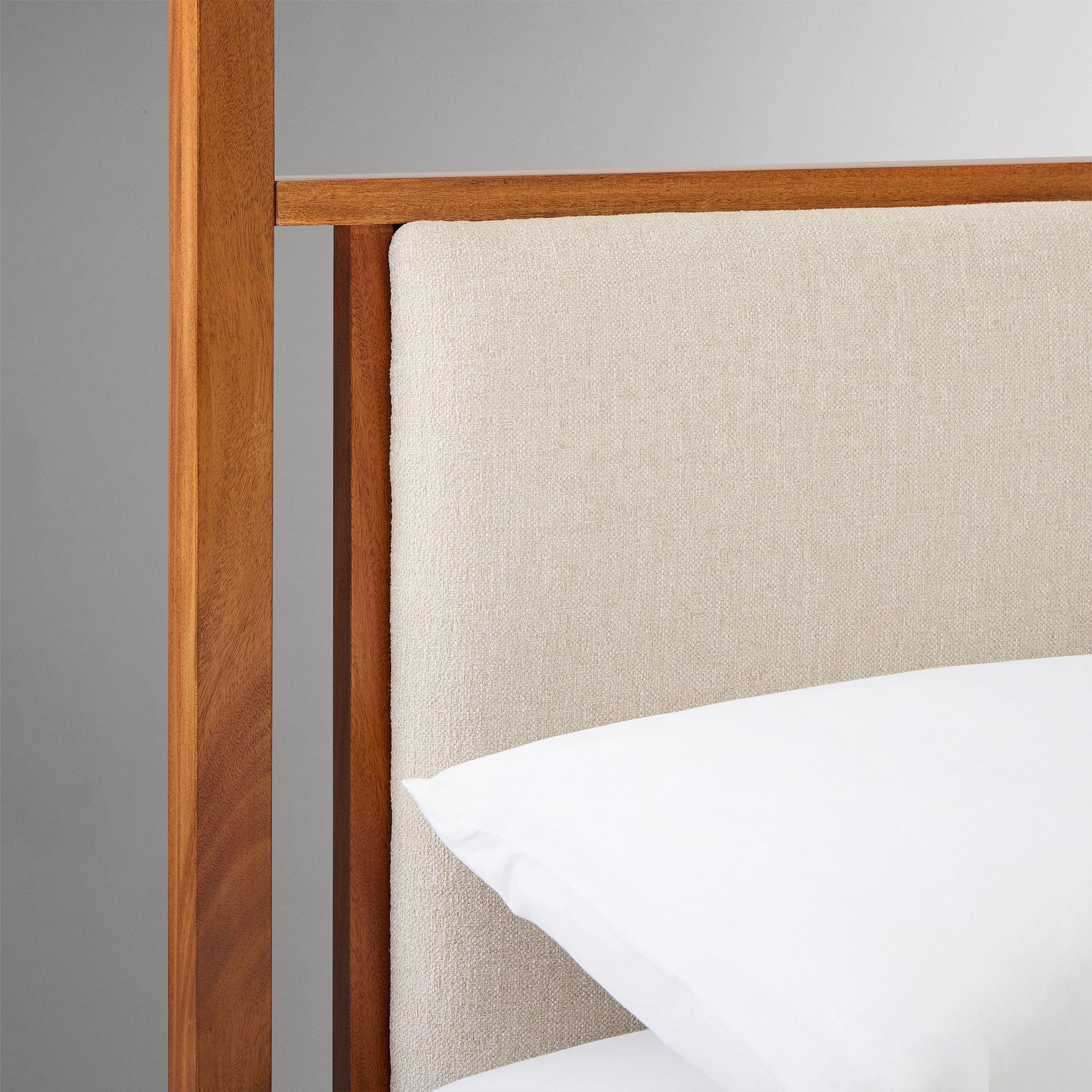 Solid Wood Rattan Bed For Bedroom | Cane Bed For Home -Kavya - Akway Bedroom > Beds & Bed Frames (Image 8)