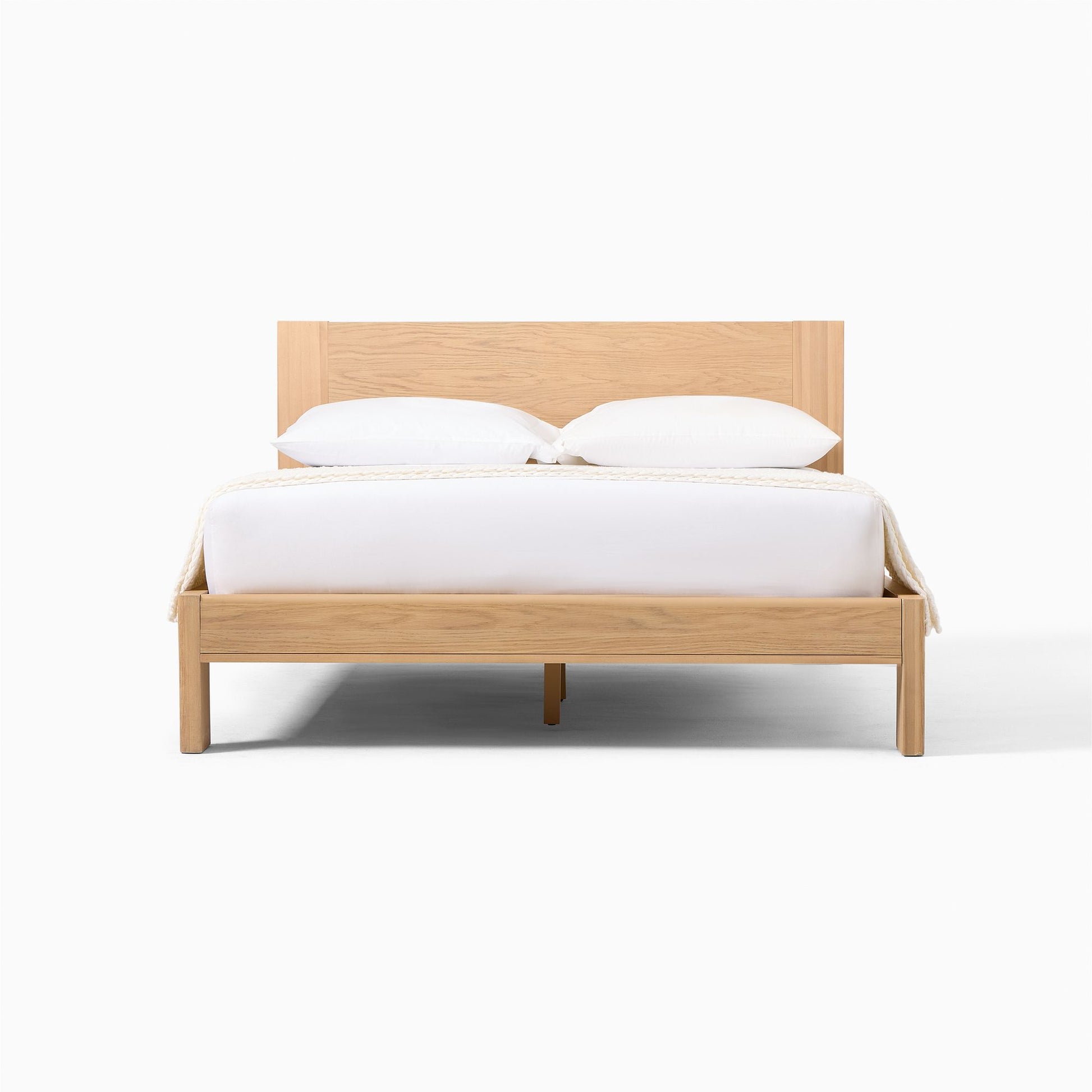 Solid Wood Rattan Bed For Bedroom | Cane Bed For Home -Aarya - Akway Bedroom > Beds & Bed Frames (Image 6)