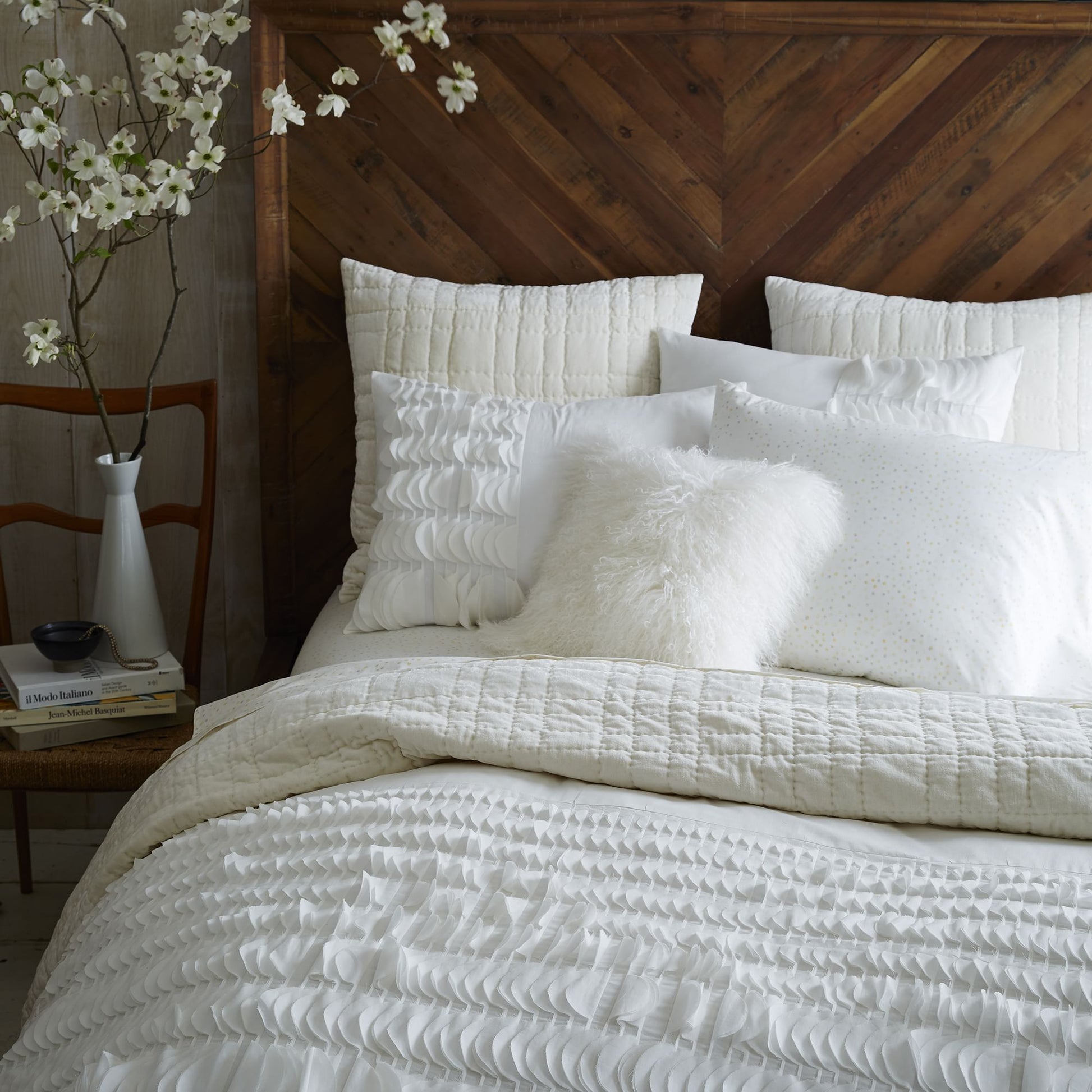 Solid Wood Rattan Bed For Bedroom | Cane Bed For Home -Mehar - Akway Bedroom > Beds & Bed Frames (Image 2)